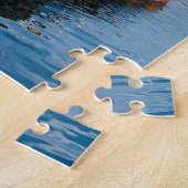 大番港のブルーボート ジグソーパズル (側面)