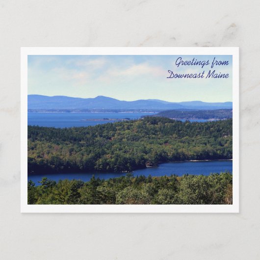 大目に見る ポストカード (正面)