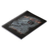 大目を見張る – テクノ – ディストピアのストリートウェアデザイン ノートブック (左側)