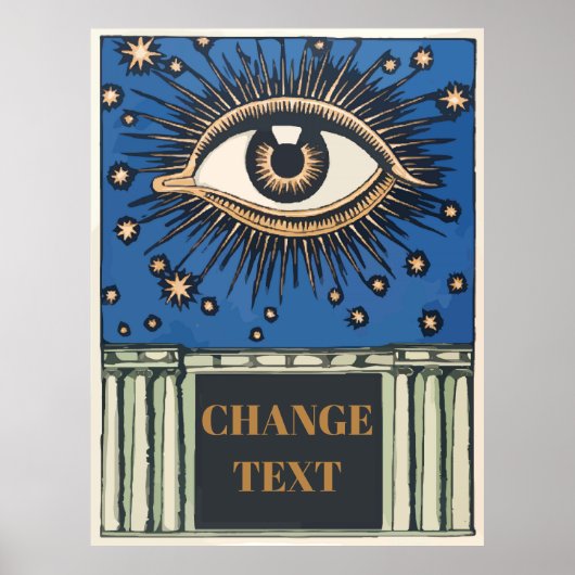 大目、編集文字 ポスター (正面)