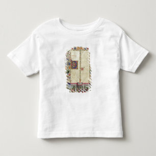 大石柱422 VolI fol.280v本の始めの トドラーTシャツ