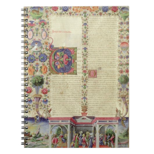 大石柱422 VolI fol.280v本の始めの ノートブック (正面)