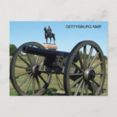 大砲およびミード記念碑 ポストカード (正面)