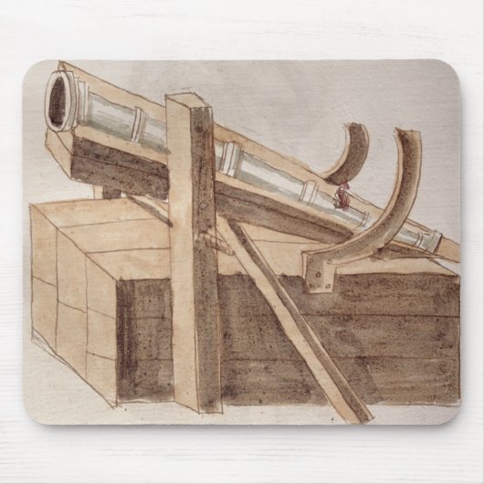 大砲のためのプロジェクト マウスパッド (正面)