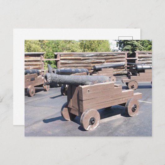 大砲のコレクション ポストカード (正面/裏面)