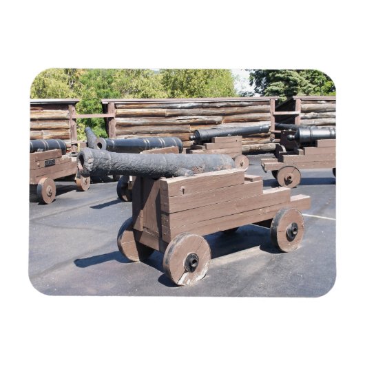 大砲のコレクション マグネット (横)