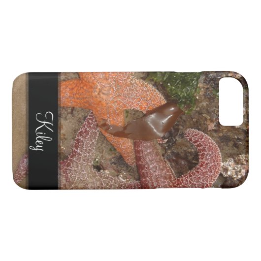 大砲のビーチのヒトデか海星、または、4名前 Case-Mate iPhoneケース (裏面(横))