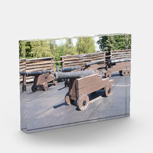 大砲の写真ブロックのコレクション フォトブロック (左)