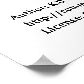 大砲の図 ポスター (角)