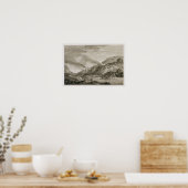 大砲の鋳造とボーリングのための鉄の仕事 ポスター (キッチン)