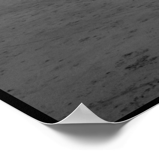 大砲ビーチ ポスター (角)