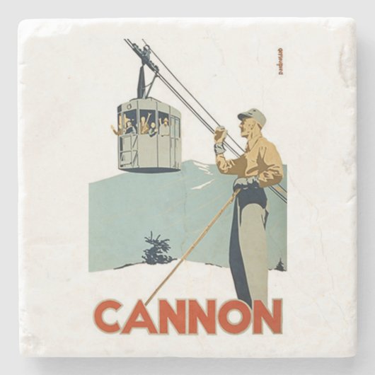 大砲山のコースター ストーンコースター (正面)