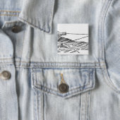 大砲火のイラストレーション 缶バッジ (インサイチュ)