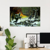 大砲火 ポスター (ホームオフィス)