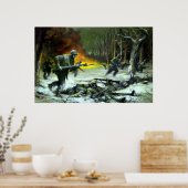 大砲火 ポスター (キッチン)