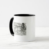 大砲1518年との景色 マグカップ (正面左)