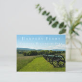 大砲、ハーパーズフェリー国立歴史公園 ポストカード (スタンド正面)