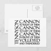 大砲 ポストカード (正面/裏面)