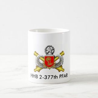 大砲、HHB 2-377th PFAR コーヒーマグカップ
