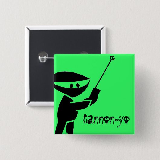 大砲yo 缶バッジ (正面&裏面)