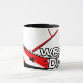 大破のダイバーのマグ マグカップ (中央)