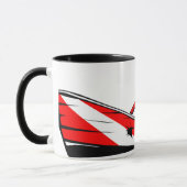 大破のダイバーのマグ マグカップ (左)