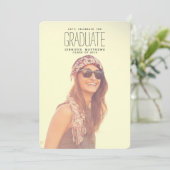 大祝学院| 2016卒業パーティー 招待状 (スタンド正面)