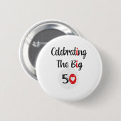 大祝50号 缶バッジ (正面&裏面)