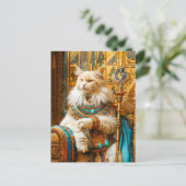 大祭司としての白猫 ポストカード (スタンド正面)