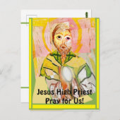大祭司イエス・キリスト ポストカード (正面/裏面)