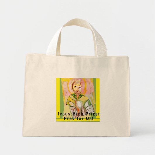 大祭司イエス・キリスト ミニトートバッグ (正面)
