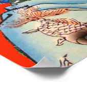 大福中国のを祈る新年仏画 ポスター (角)