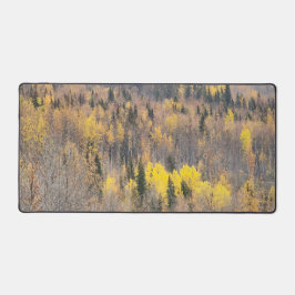 大秋鮮やか林机マット デスクマット