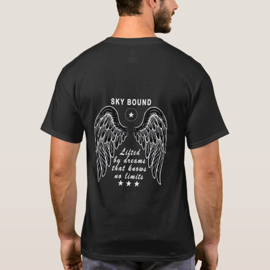 大空へ Tシャツ (裏面)
