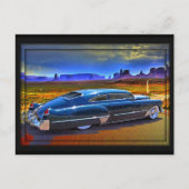 大空を色彩の鮮やか切る ポストカード (正面)