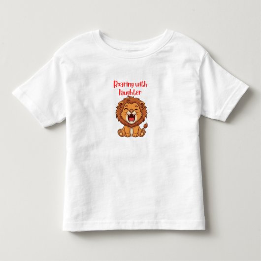 大笑い！ トドラーTシャツ (正面)