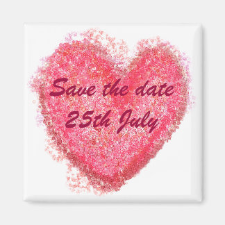 大結婚ハート マグネット