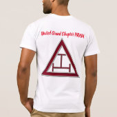 大統一された章HRAM Tシャツ (裏面)