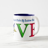 大統一された章OES ツートーンマグカップ (正面右)