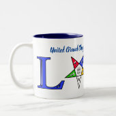 大統一された章OES ツートーンマグカップ (左)