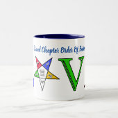 大統一された章OES ツートーンマグカップ (中央)