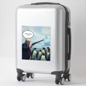 大統領が愚かなら シール (スーツケース)