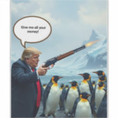 大統領が愚かなら シール (正面)