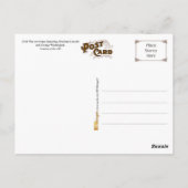 大統領が署名した内戦の封筒 ポストカード (裏面)