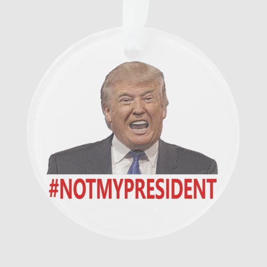 大統領じゃないトランプ! オーナメント (正面)