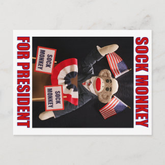 大統領にサルを売る ポストカード