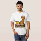 大統領にスクービードゥーの投票 Tシャツ (正面フル)