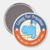 大統領に対するルンピー マグネット (正面/裏面)