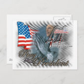 大統領のご健康をお祈りください ポストカード (正面/裏面)