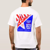 大統領のためのもみ革 Tシャツ (裏面)